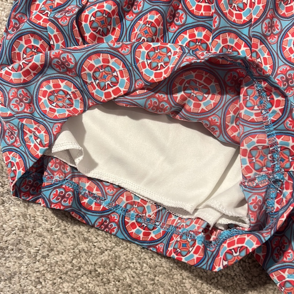 Alya Printed High Waisted Shorts - Picture 3 of 3